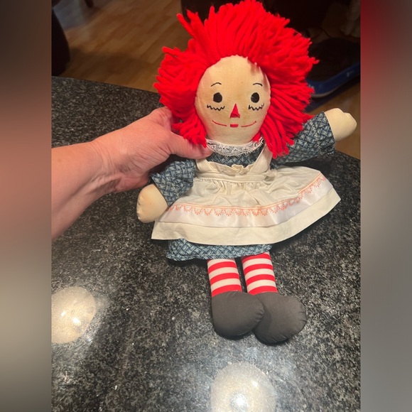 Handmade Raggedy  Ann doll. Super cute and a beautiful keepsake. 😍 - Picture 1 of 14